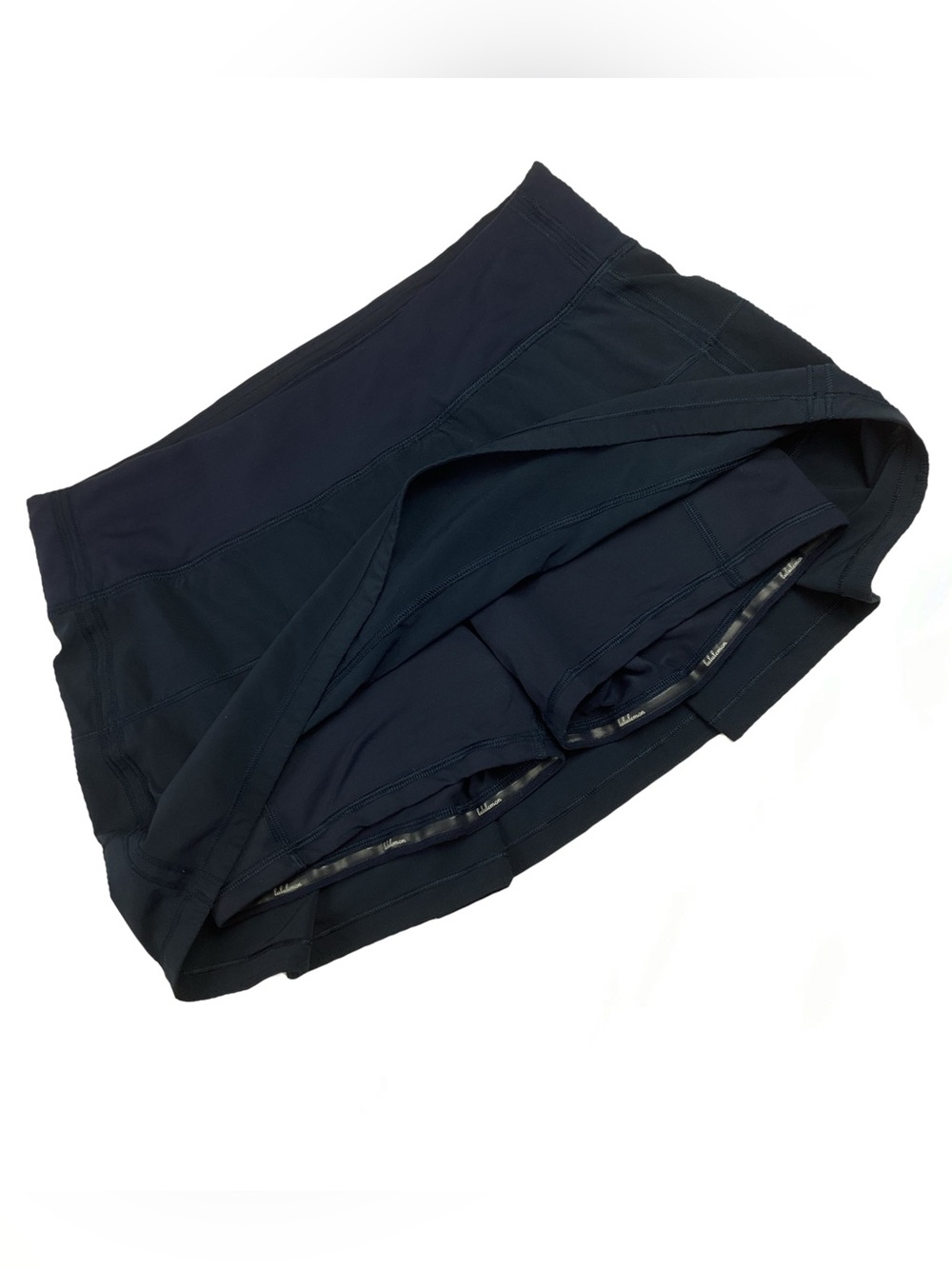 Lululemon Pace Rival Skirt Navy Blue Sz 6 - Picture 5 of 6